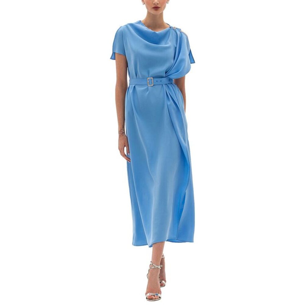 Bgl Womens  A-Line Dress, Blue
